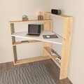 Birou, Zena Home, Kelly, PAL, Stejar / Alb
