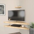 Comoda TV, Zena Home, Mensi, 120x5x49 cm, PAL, Stejar