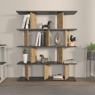 120x141x24 cm, Negru;Stejar