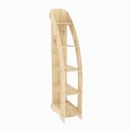 Corp biblioteca, Zena Home, Orsa, 58x180x31 cm, PAL, Stejar