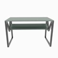 Birou, Zena Home, Lona, 120x72 cm, PAL, Verde/Negru