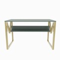 Birou, Zena Home, Lona, 120x72 cm, PAL, Verde