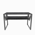 Birou, Zena Home, Lona, 120x72.8x60 cm, PAL, Negru / Negru