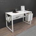 Birou, Zena Home, Lona, 120x72 cm, PAL, Alb