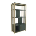 Corp biblioteca, Zena Home, Valero, 60x120x29 cm, PAL, Verde
