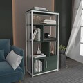 Corp biblioteca, Zena Home, Valero, 60x120x29 cm, PAL, Verde/Alb