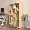 Corp biblioteca, Zena Home, Pana, 83x138x27 cm, PAL, Stejar