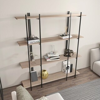 160x180x29 cm, Stejar;Negru