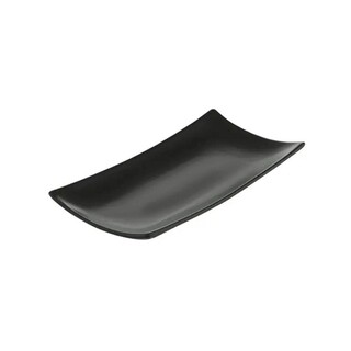 Negru, Platou ingust 18 x 9 cm
