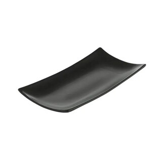 Negru, Platou ingust 21.5 x 10 cm