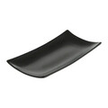 Platou servire  Salsa, Ambition, 26.5 x 12.5 cm, portelan, negru