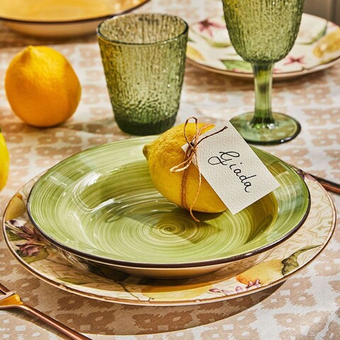 Serviciu de masa 18 piese Vela Zagara, Tognana, ceramica, multicolor