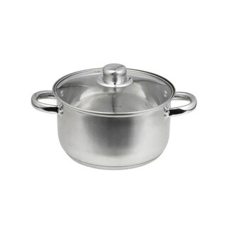 Argintiu, Ø18 cm, 2.1 L