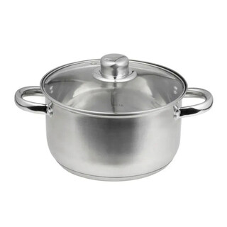 Argintiu, Ø22 cm, 4.8 L
