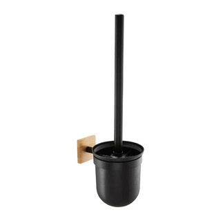 Negru, Perie toaleta 29 cm