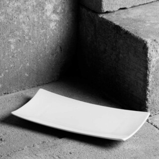 Alb, Platou 18x9 cm