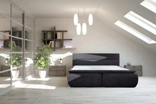 180x200 cm, Graphite