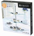 Suport prajituri cu 3 etaje Laura, Ambition, , sticla