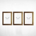 Set 3 rame foto, 3AFC1002_1521, Plastic, Auriu