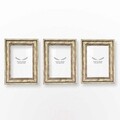 Set 3 rame foto, 3BAFC1032_1318, Plastic, Maro