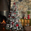 Soseta decorativa Christmas, Crp004, 35x18 cm, Multicolor