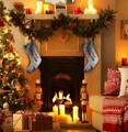 Soseta decorativa Christmas, Crp004, 35x18 cm, Multicolor
