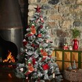 Soseta decorativa Christmas, Crp007, 35x18 cm, Multicolor