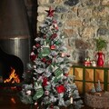 Soseta decorativa Christmas, Crp008, 35x18 cm, Multicolor