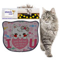 Covoras litiera pentru colectarea granulelor de nisip, Wallxpert, Kdkafa0049, Multicolor