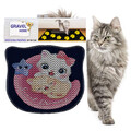 Covoras litiera pentru colectarea granulelor de nisip, Wallxpert, Kdkafa0065, Multicolor