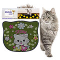 Covoras litiera pentru colectarea granulelor de nisip, Wallxpert, Kdkafa0071, Multicolor