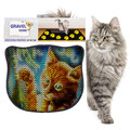 Covoras litiera pentru colectarea granulelor de nisip, Wallxpert, Kdkafa0115, Multicolor