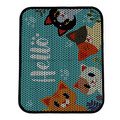 Covoras litiera pentru colectarea granulelor de nisip, Wallxpert, Nrszn0141, Multicolor