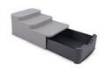Organizator pentru frigider, ORG, 11x16x26 cm, Gri