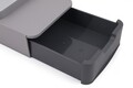 Organizator pentru frigider, ORG, 11x16x26 cm, Gri