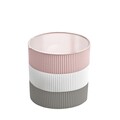 Organizator de birou, ORG, 18,5x18,5x6 cm, Gri/Alb