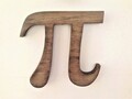 Decoratiune de perete, Pi, 24x1.8x24 cm, Maro