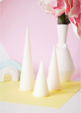 Set 3 lumanari, MUM0232, Crem