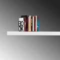 Opritor de carti, Kitap tutucu 9, 13,5x13x14 cm, Negru