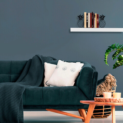 Opritor de carti, Kitap tutucu 14, 30x12x18.5 cm, Negru