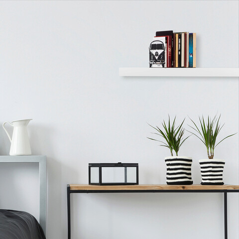 Opritor de carti, Kitap tutucu 17, 15.5x14x16 cm, Negru