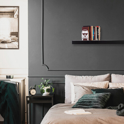 Opritor de carti, Kitap tutucu 17, 15.5x14x16 cm, Metal, Alb