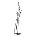 Decoratiune, Flowerpot, 12x50 cm, Metal, Negru