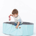 Piscina pentru bile, Wellgro, Ball Pit, Ø80 x 26 cm, poliester, menta
