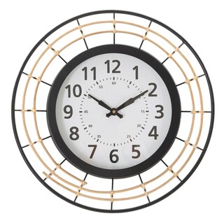 Negru/Maro, Ceas de perete