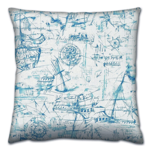 Perna, A14637, 43x43 cm, Amestec bumbac, Multicolor