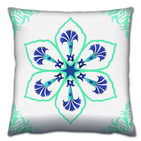 Perna, A14679, 43x43 cm, Amestec bumbac, Multicolor