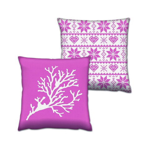 Set perne decorative	, AB-4113-4399, 50% bumbac / 50% poliester, Multicolor
