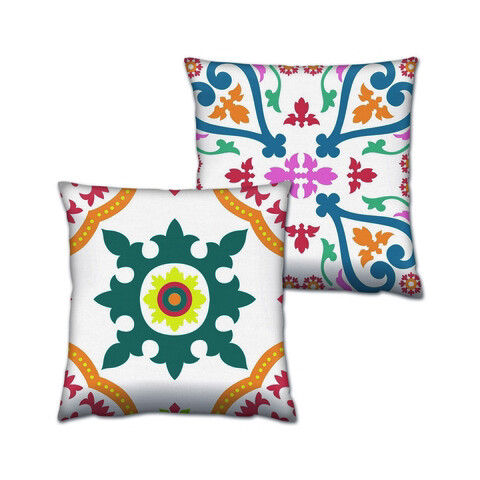 Set perne decorative	, AB-4661-4662, 50% bumbac / 50% poliester, Multicolor