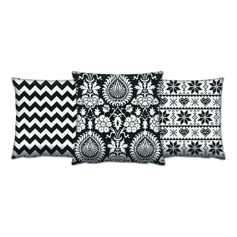 Set perne decorative	, AC-4391-4675-4407, 50% bumbac / 50% poliester, Multicolor